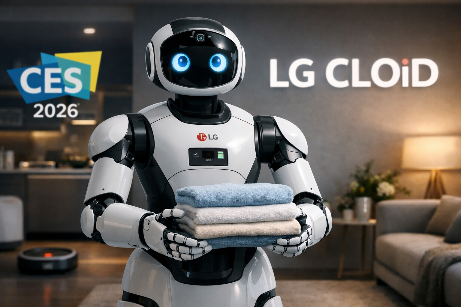 LG Tampilkan Robot Rumah Tangga Bertenaga AI di CES 2026