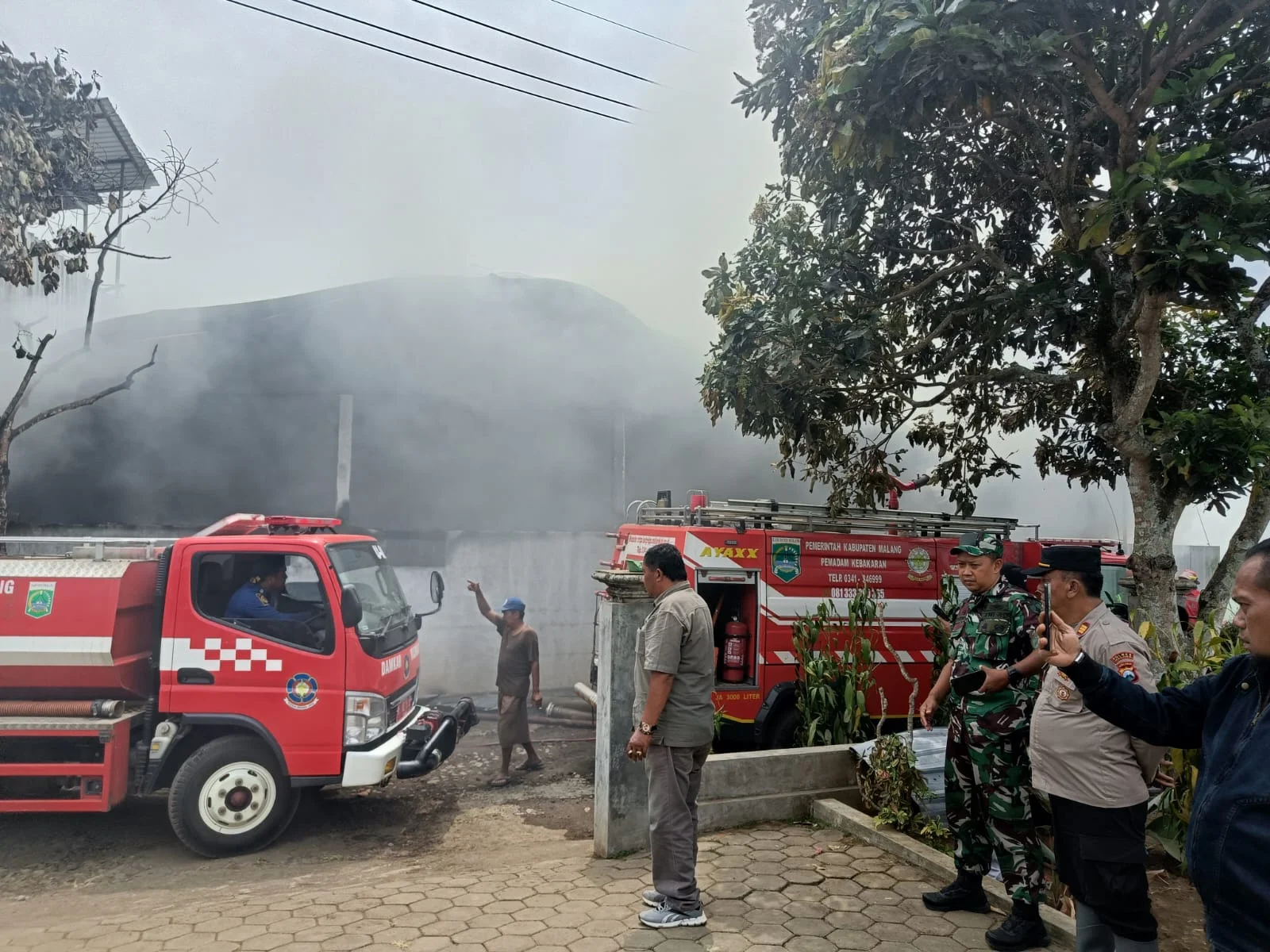 Kebakaran Rumah di Trenggalek, Balon Udara Diduga Jatuh dan Picu Api
